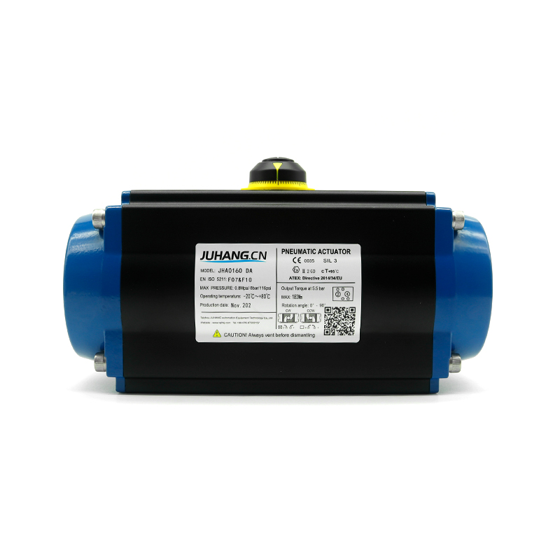 Rak penggerak pneumatik dan pinion double acting jha0160da