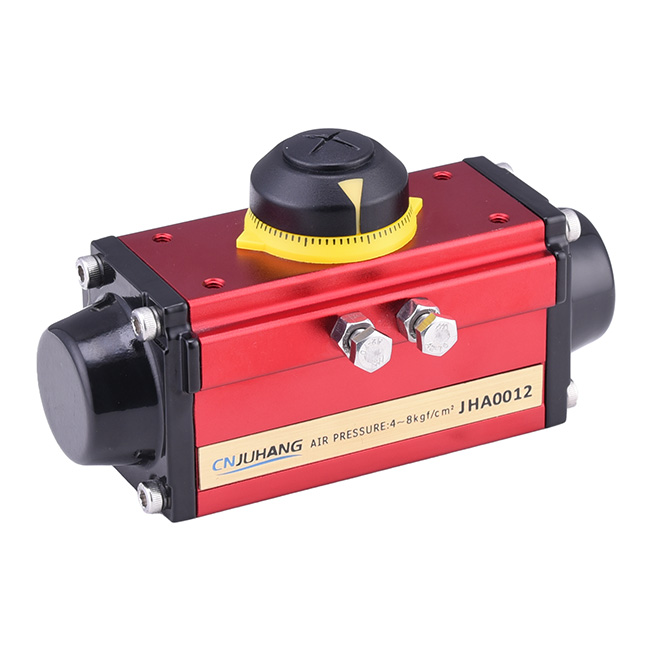 Rak penggerak pneumatik dan pinion spring kembali jha0012sr