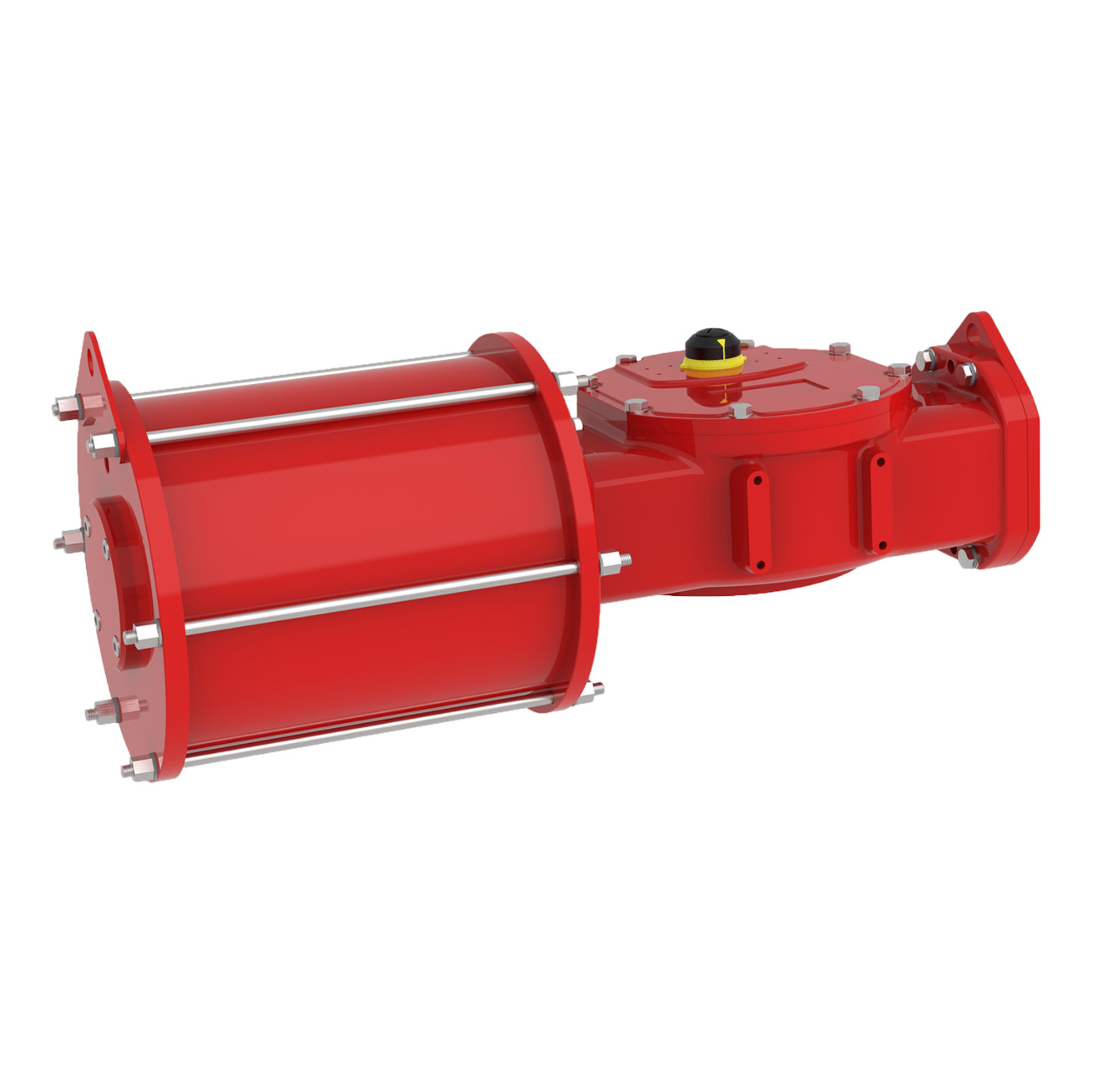 Scotch Yoke Pneumatic Actuator Bertindak JHD2E0410YDA